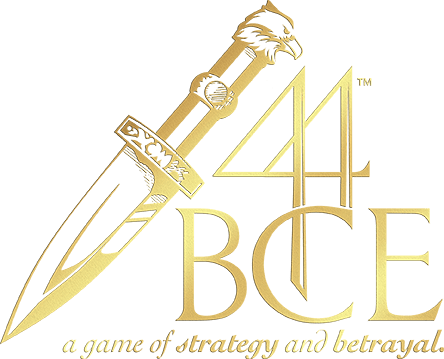 44 BCE Board Game Logo